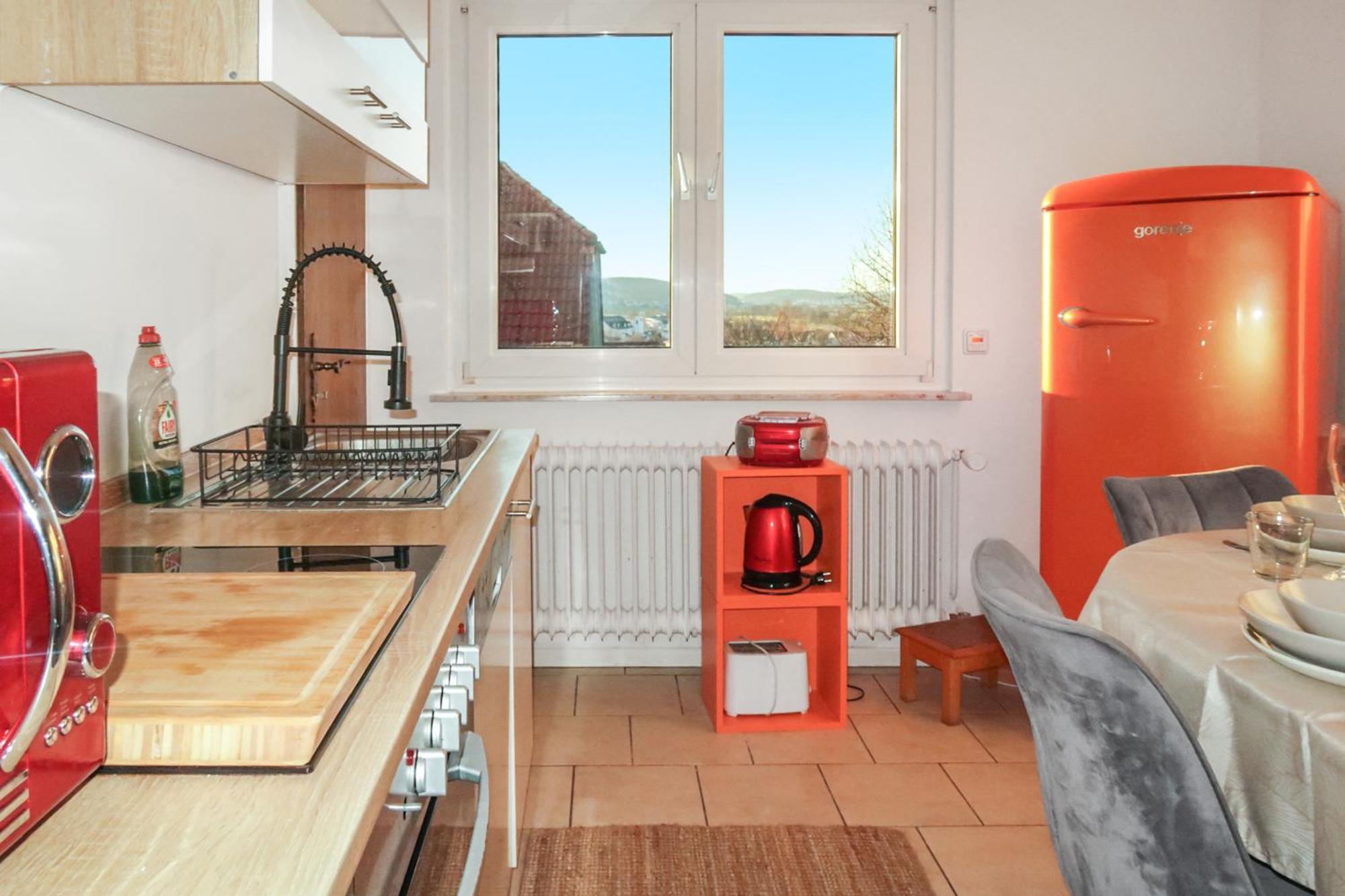 Homestay - Panoramablick Ueber Buedingen 외부 사진